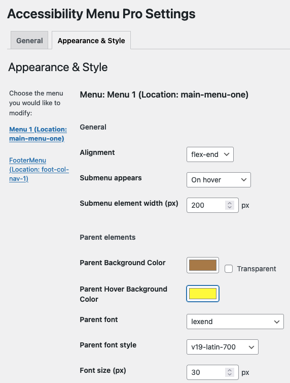 Accessibility Menu Pro Screenshot 2