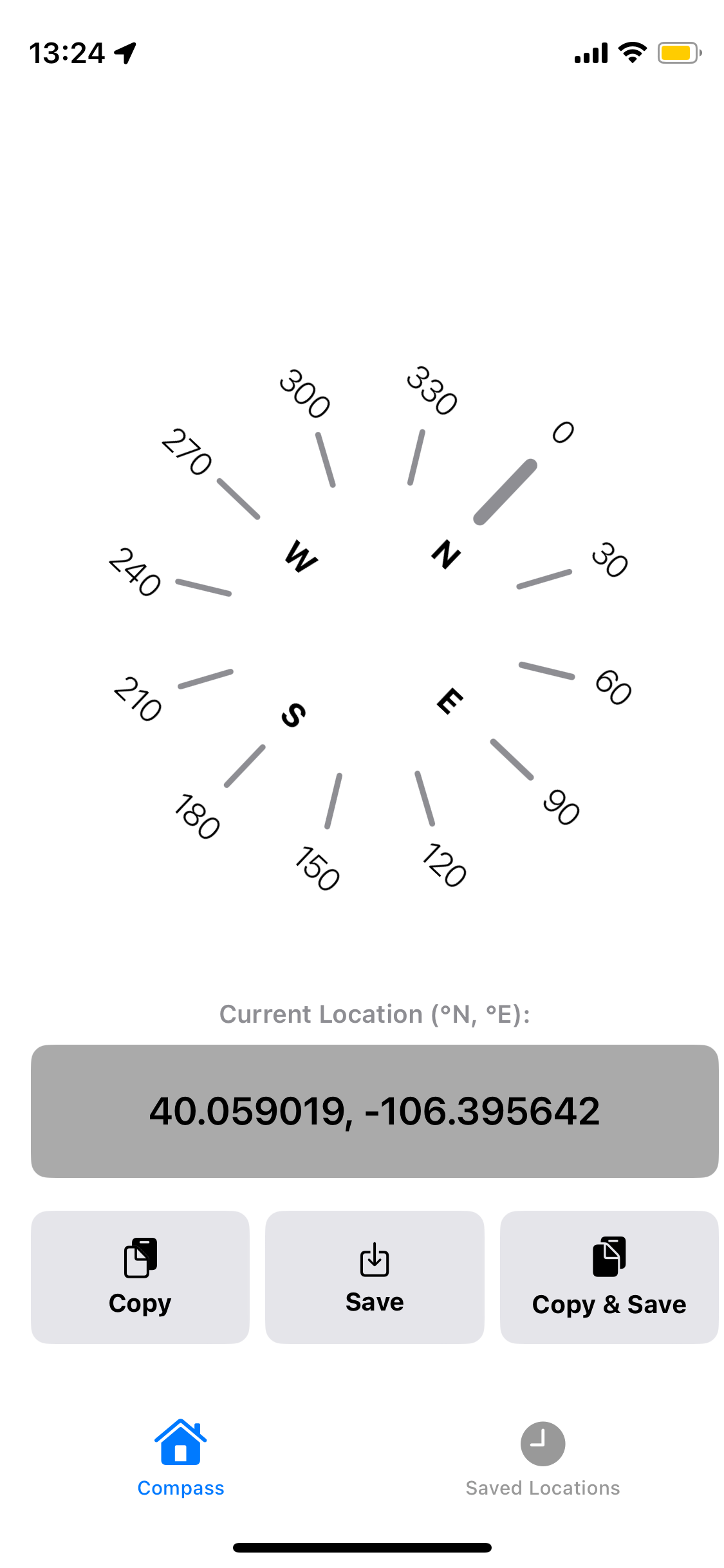 Decimal Compass Screenshot 1