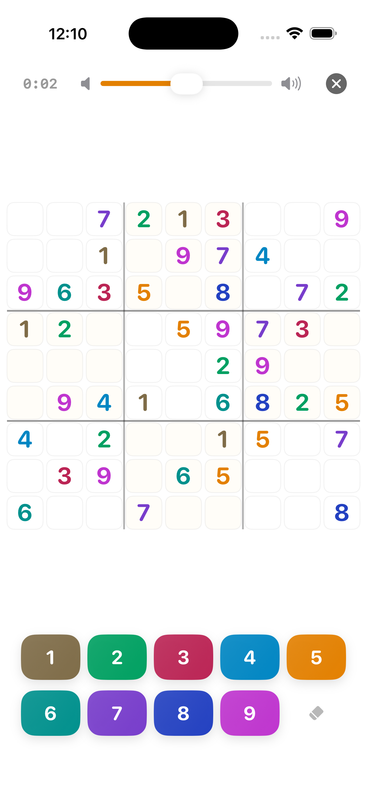 Sudoku Harmonic Screenshot 2